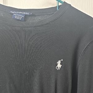 Ralph Lauren Black Long Sleeve Tee